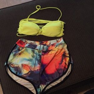 Cute bathing suit two piece